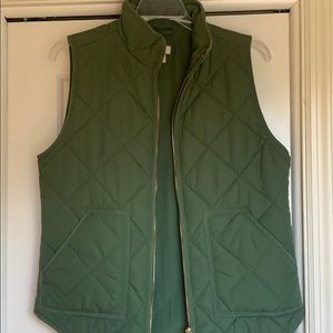 Jcrew quilted vest